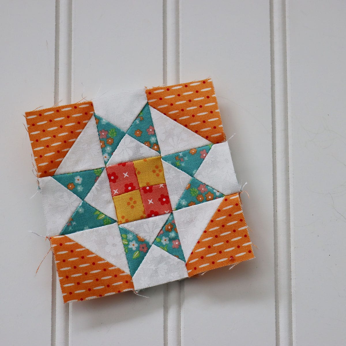Sewcialites 3 Block 1 by Sherri McConnell of A Quilting Life
