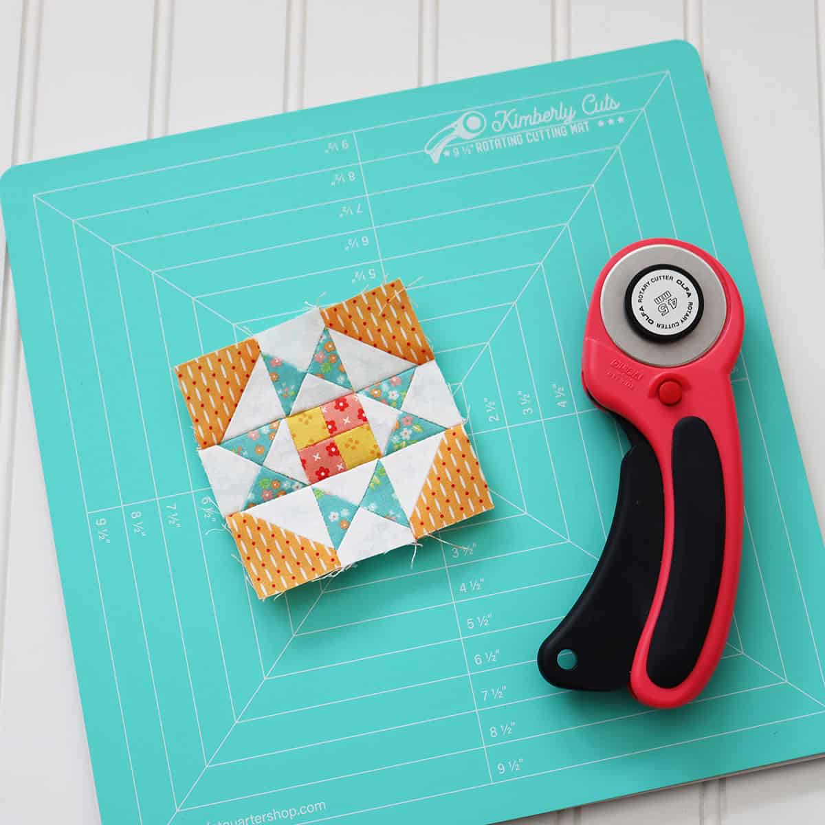 Sewcialites 3 Block 1 by Sherri McConnell of A Quilting Life