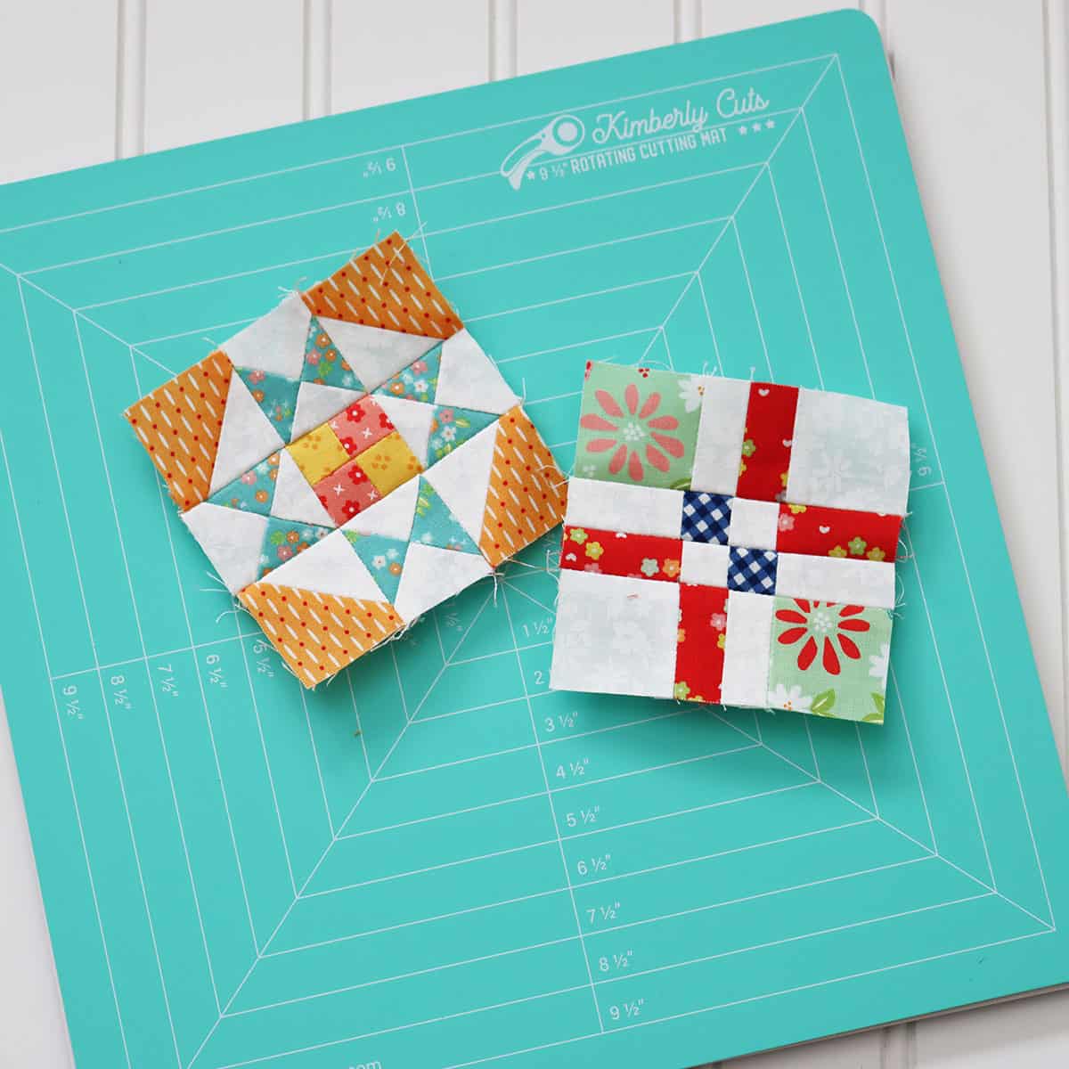 Sewcialites 3 Blocks 1 and 2 by Sherri of A Quilting Life