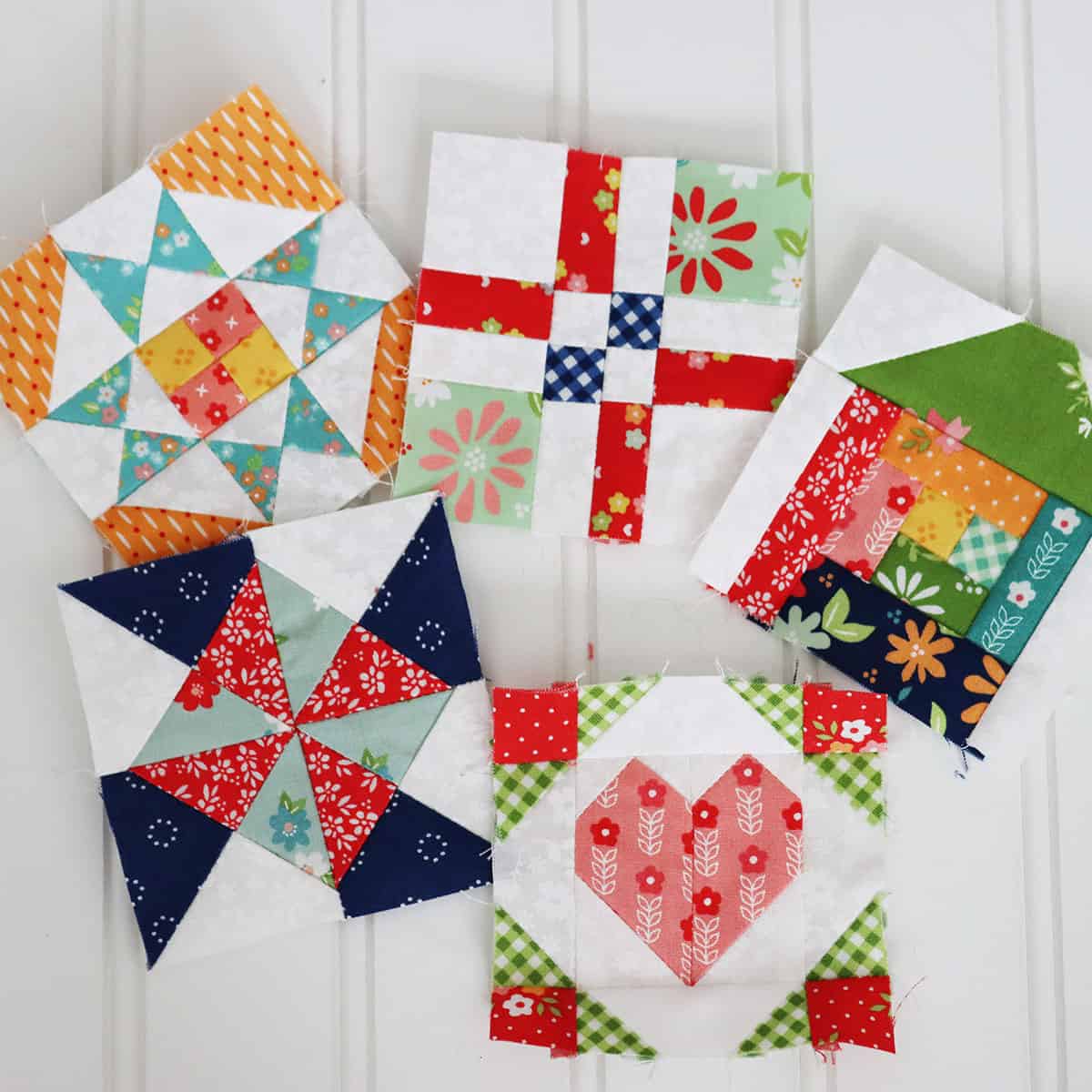 Sewcialites 3 Blocks 1-5 by Sherri McConnell of A Quilting Life