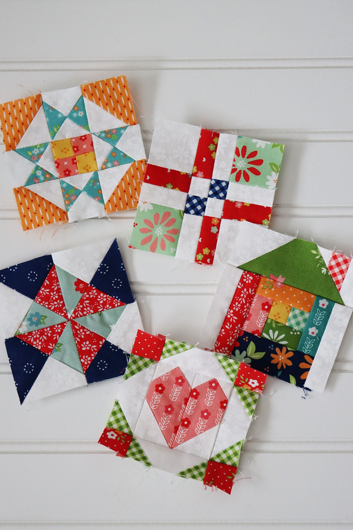 Sewcialites 3 Blocks 1-5 by Sherri McConnell of A Quilting Life