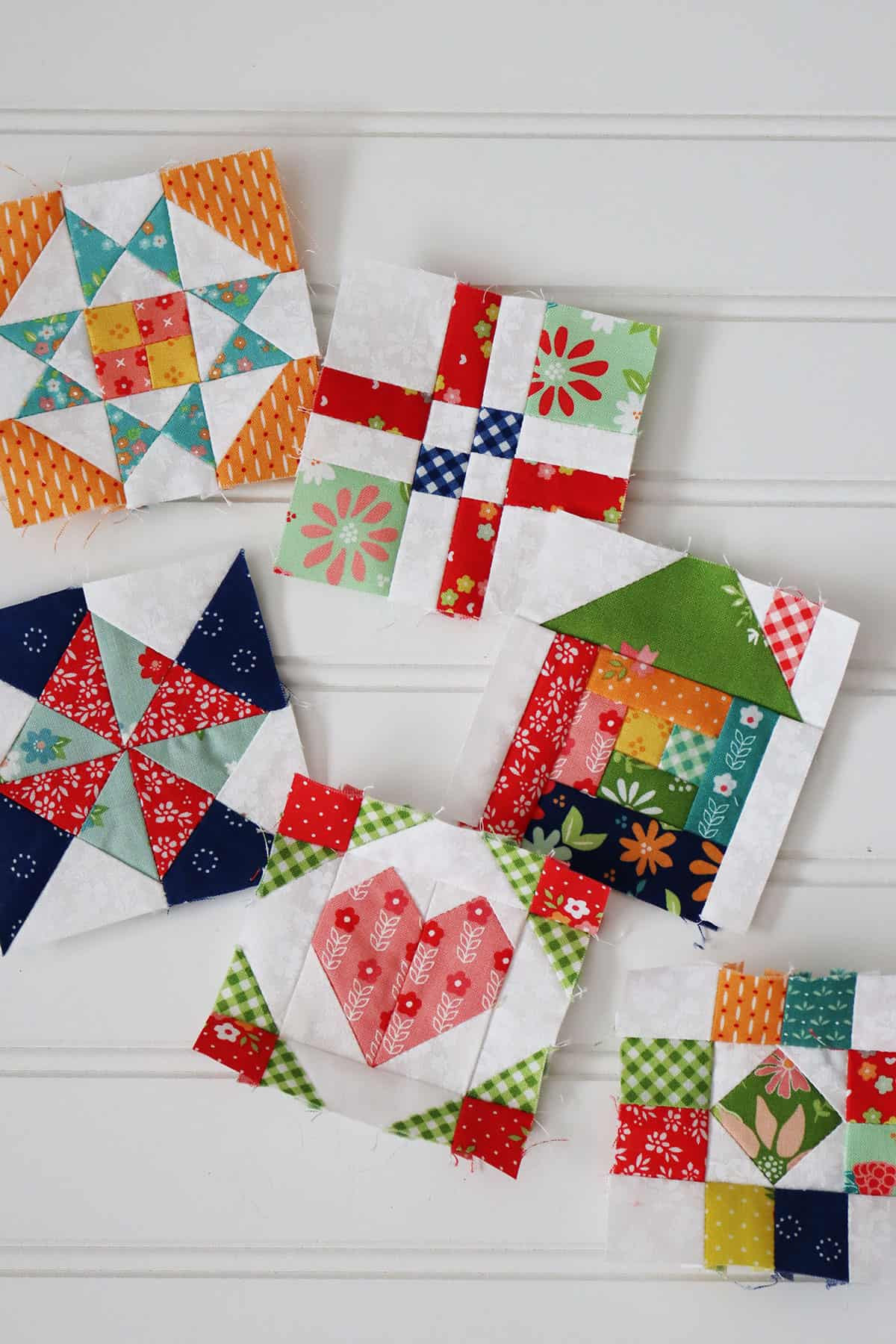 Sewcialites 3 Block 6: Window Seat block pieced by Sherri McConnell of A Quilting Life