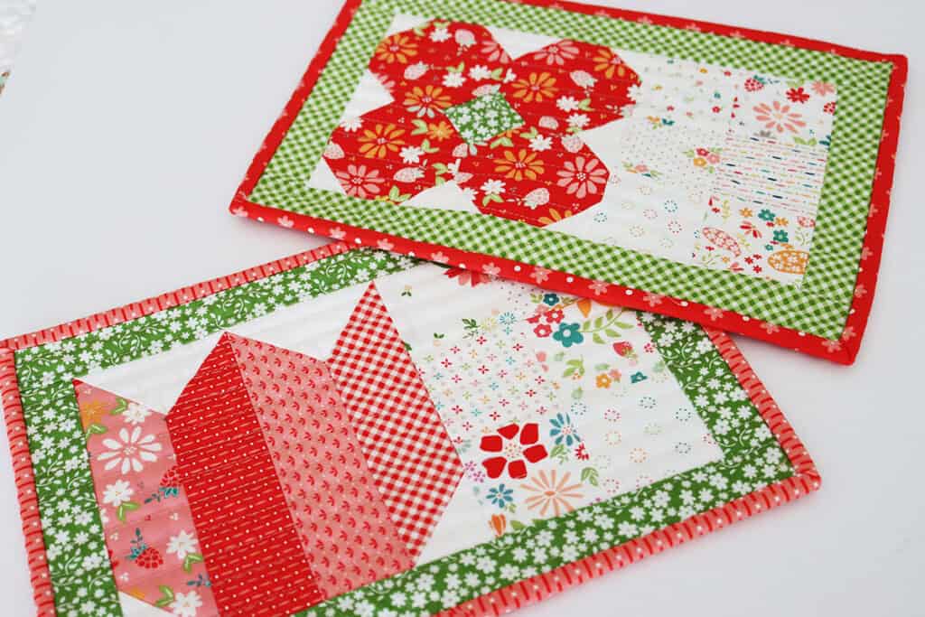 Tulip & Rose Mug Rugs