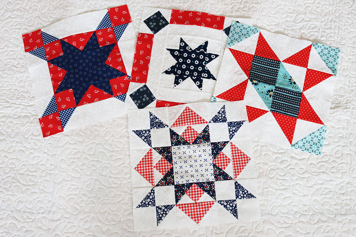 A Quilting Life Block of the Month 2026 April Blocks