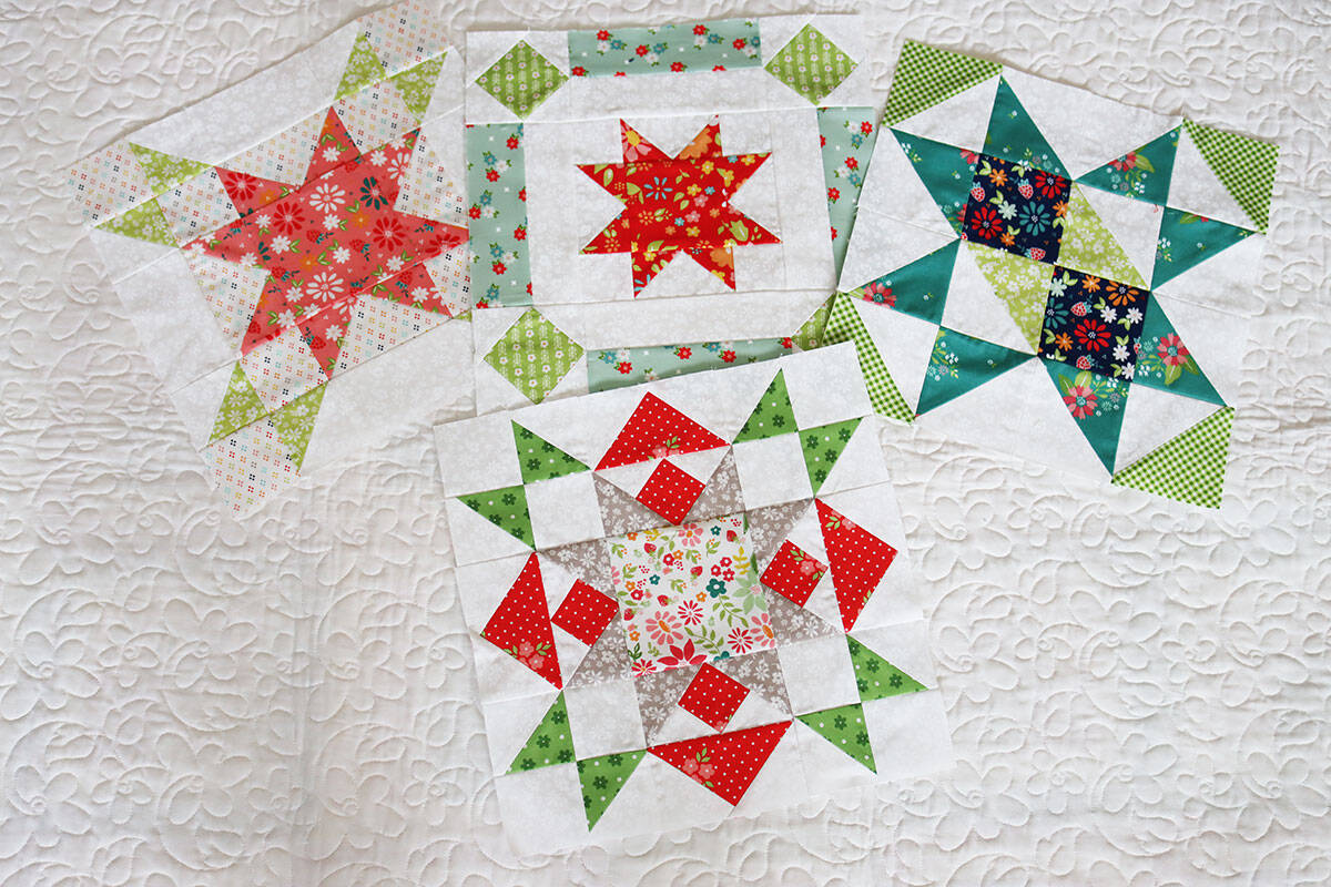 A Quilting Life Block of the Month 2026 April Blocks