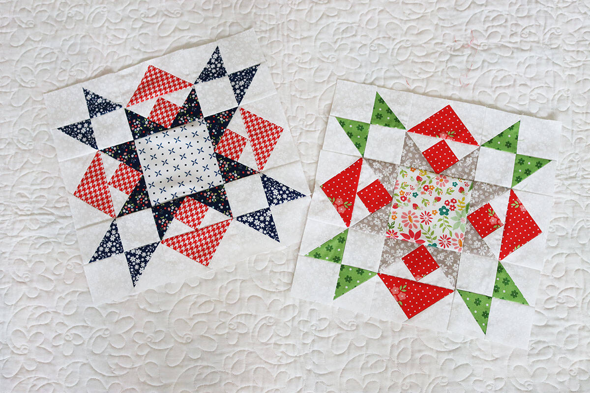 A Quilting Life Block of the Month 2026 April Blocks
