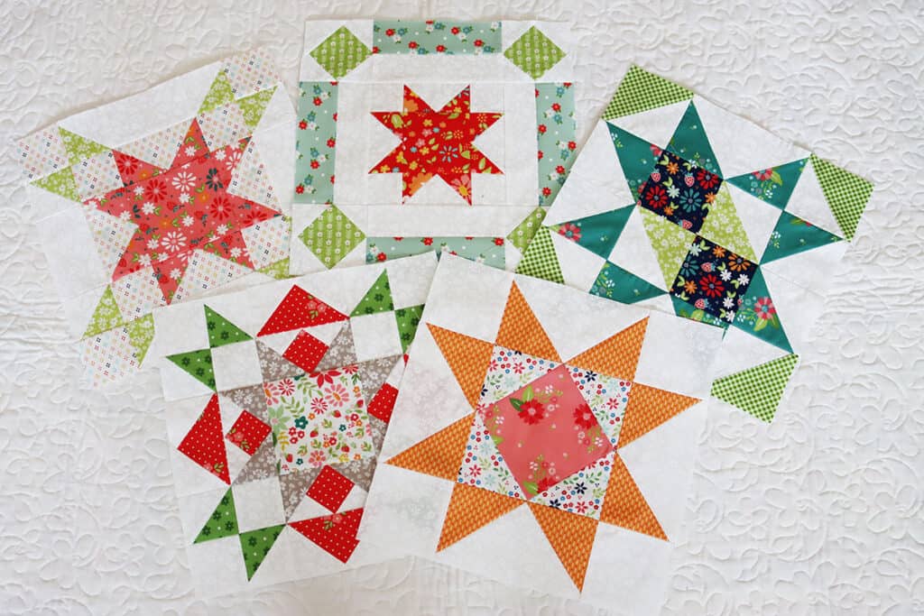 A Quilting Life Block of the Month May 2026 spring version blocks