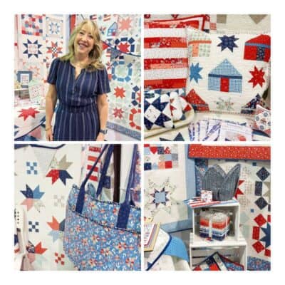 Collage of the Midsummer Booth by Sherri & Chelsi at the H + H America Show May 2026