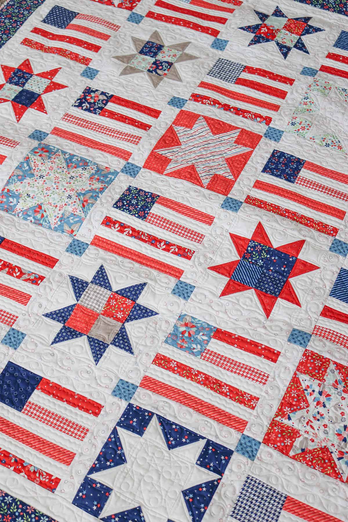 Liberty Sampler by Sherri of A Quilting Life