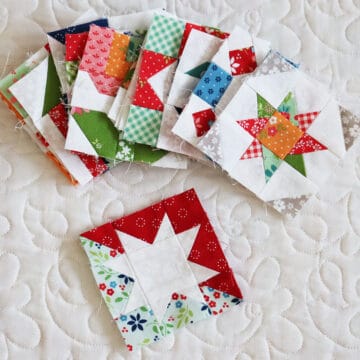 Sewcialites 3 Block 15: Split Star by Lissa Alexander