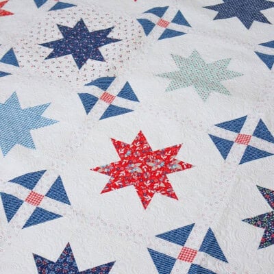 Sparkle 2 in Midsummer collection fabrics by Sherri & Chelsi for Moda Fabrics