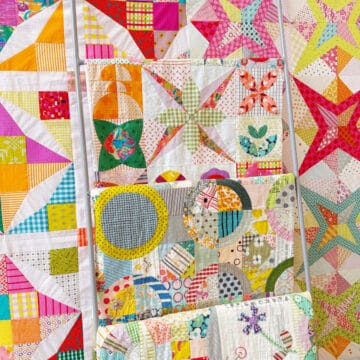 Jen Kingwell scrappy quilts closeup