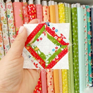 Sewcialites 3 Block 18 pieced by Sherri McConnell of A Quilting Life
