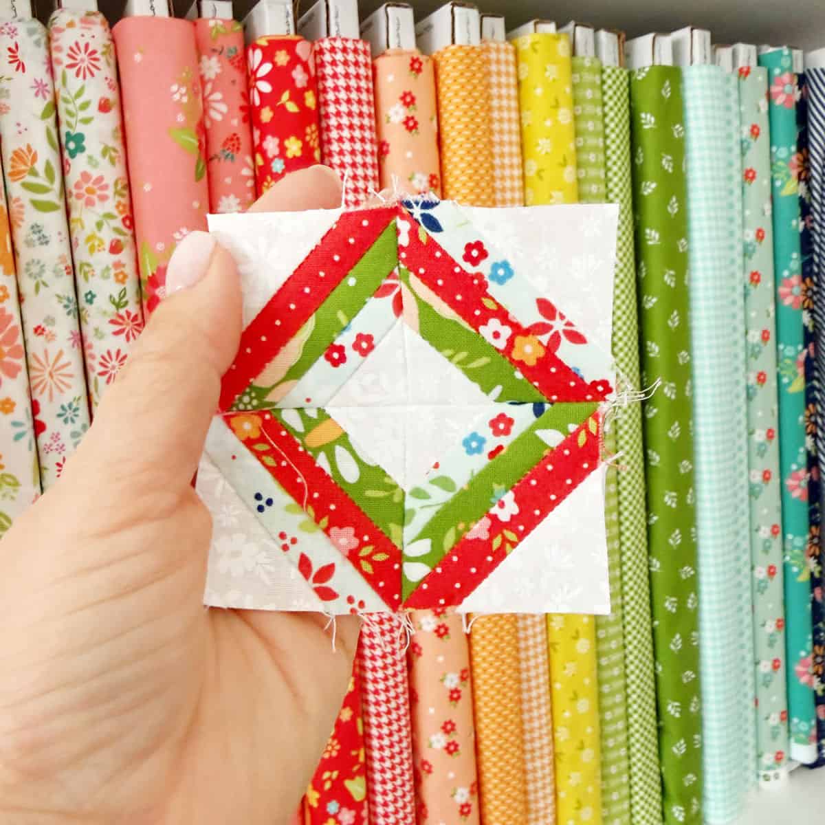 Sewcialites 3 Block 18 pieced by Sherri McConnell of A Quilting Life