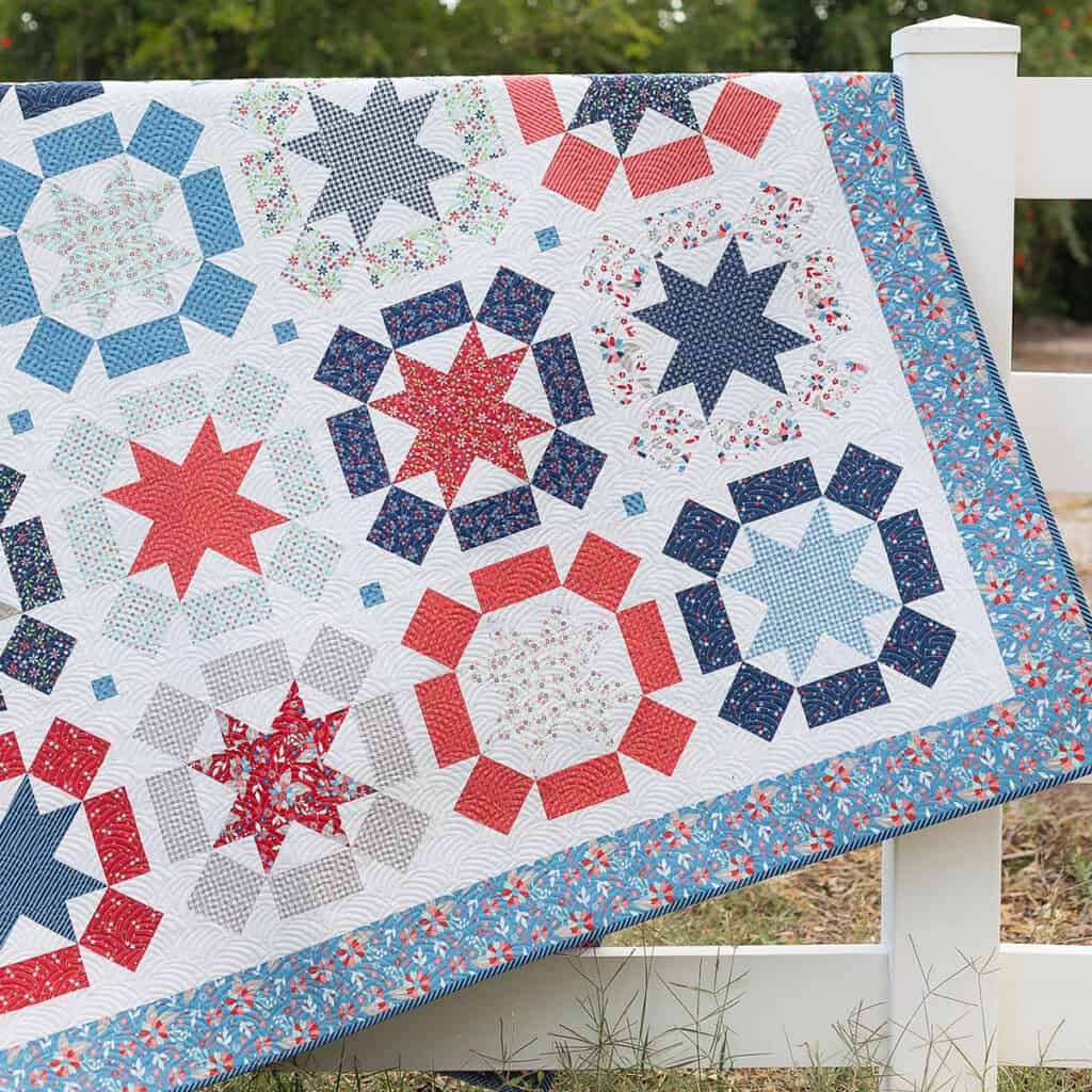 Game Day Quilt in Midsummer Fabrics by Sherri & Chelsi for Moda Fabrics