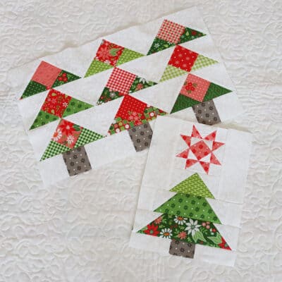 Jolly Tree Farm Mystery Sew Along with Poinsettia & Pear Fabrics by Sherri & Chelsi for Moda