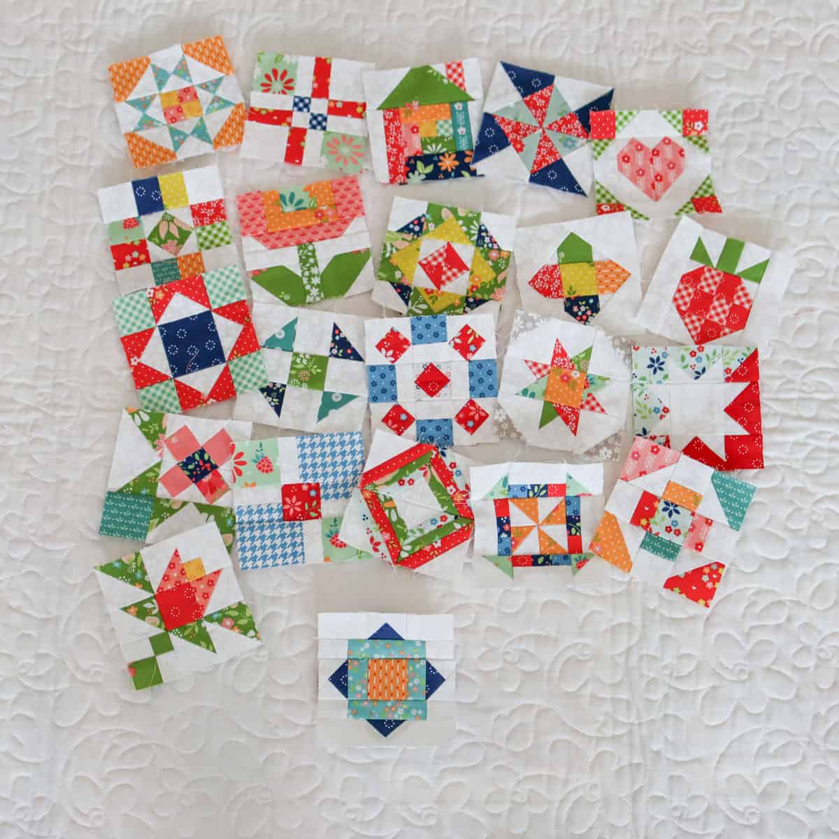 Sewcialites 3 Blocks 1-22 by Sherri from A Quilting Life