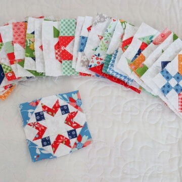 Sewcialites 3 blocks 1-24 pieced by Sherri McConnell of A Quilting Life